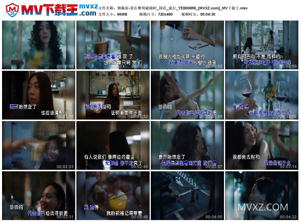 郭蘅祈-爱在黎明破晓时_国语_流行_YEB00856